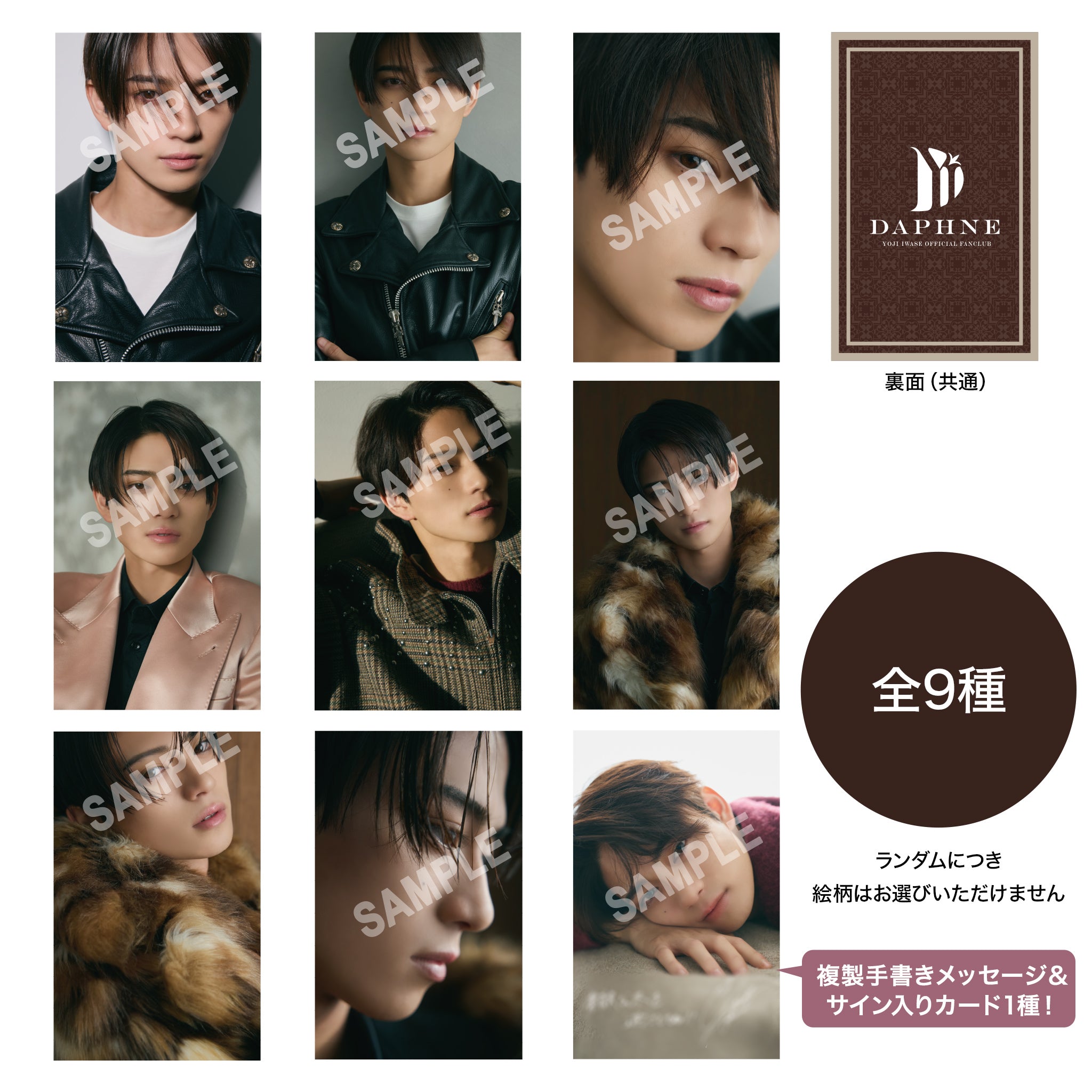 岩瀬洋志 2024 Xmas fan meeting トレカ 9枚 コンプリート 5cd16f6db9c9c5c7fbe277ec0b44e0