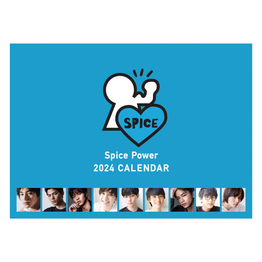 <Sweet Power>Spice Power2024年卓上カレンダー【12月中旬以降、順次発送】