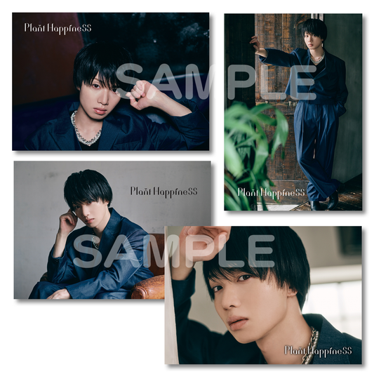 <植田圭輔>ブロマイドセットB(4枚組)【2023年12月上旬より順次発送開始予定】