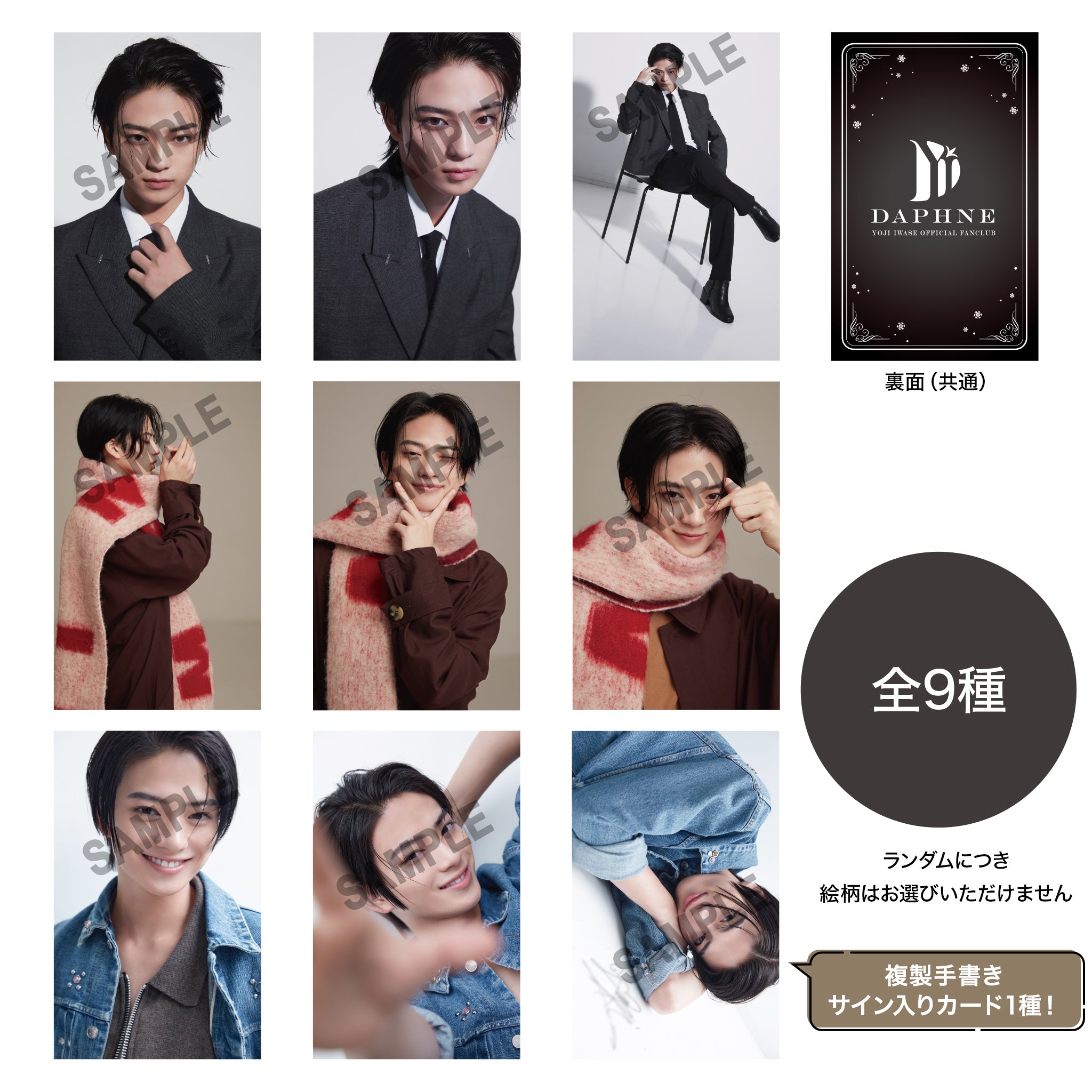 岩瀬洋志/会員限定＞1st fan meeting トレーディングカード（全9種／各