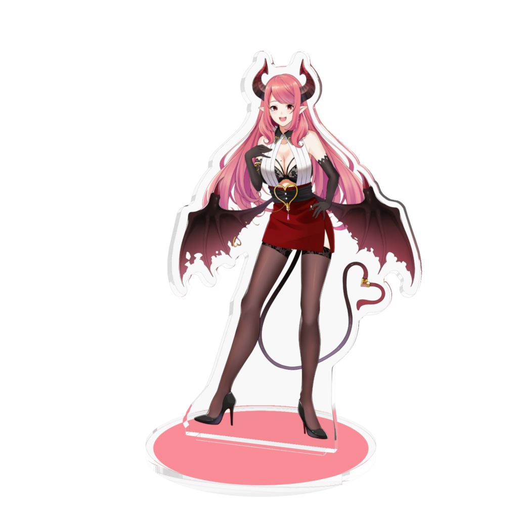 夢魔ぺろりアクリルフィギュア - 100x100mm