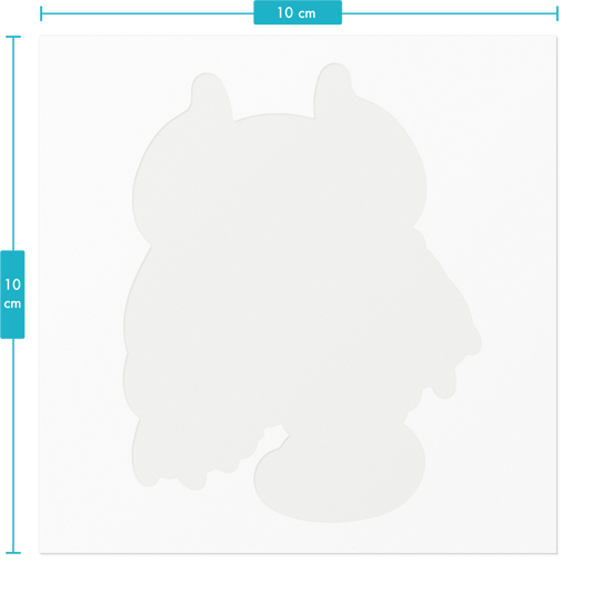 夢魔ぺろりステッカー - 100x100mm