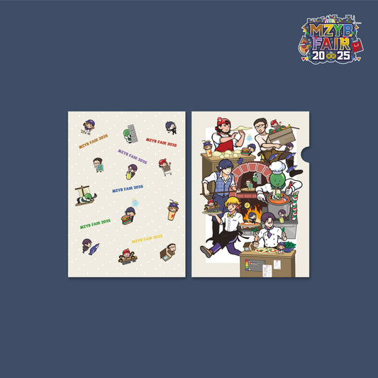 【まじめにヤバシティ】MZYB FAIR 2025 クリアファイル