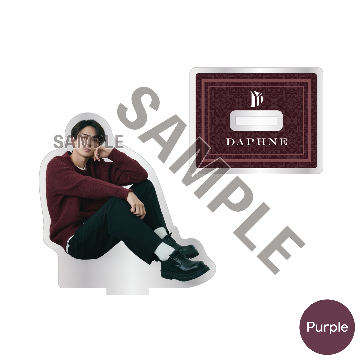 ＜岩瀬洋志/会員限定＞2nd fan meeting アクリルスタンド～Purple～