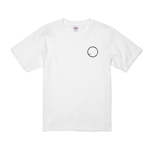 ふみやの秘密基地~挑戦の地図~/ロゴ白Tシャツ(2L)