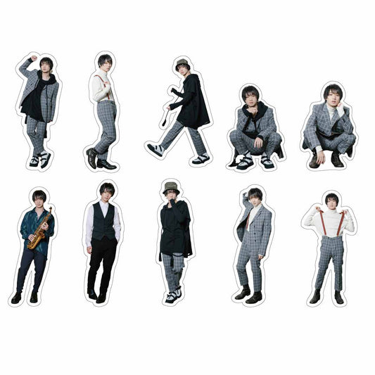 <植田圭輔>うえちゃん フレークシールセット(10枚組)【5月下旬ごろ発送予定】